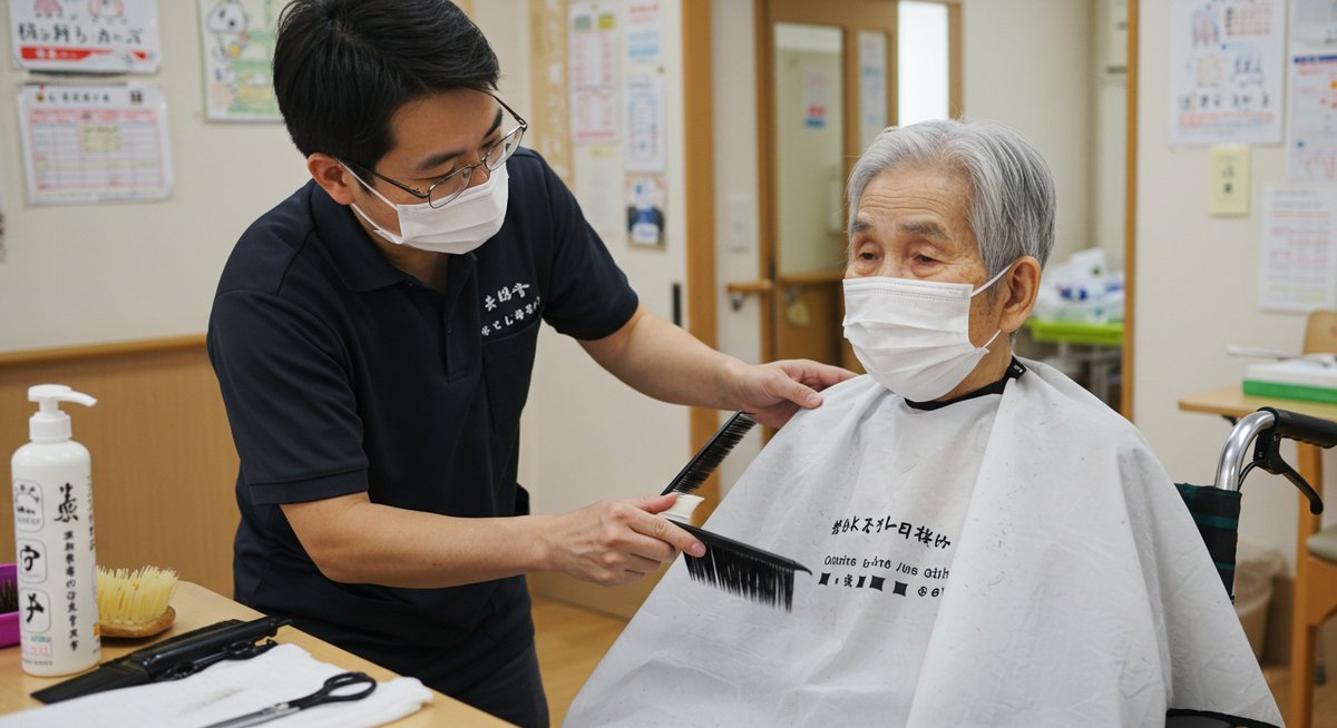 デイ サービス 散髪