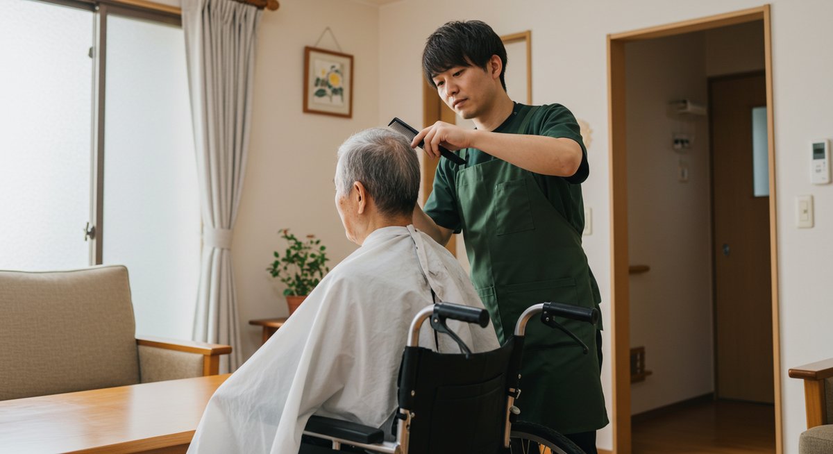 自宅 訪問 散髪