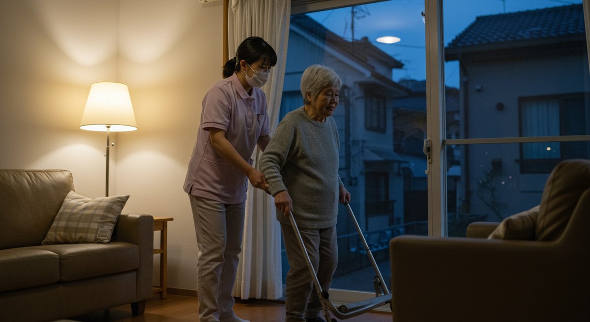 夜間の訪問 介護